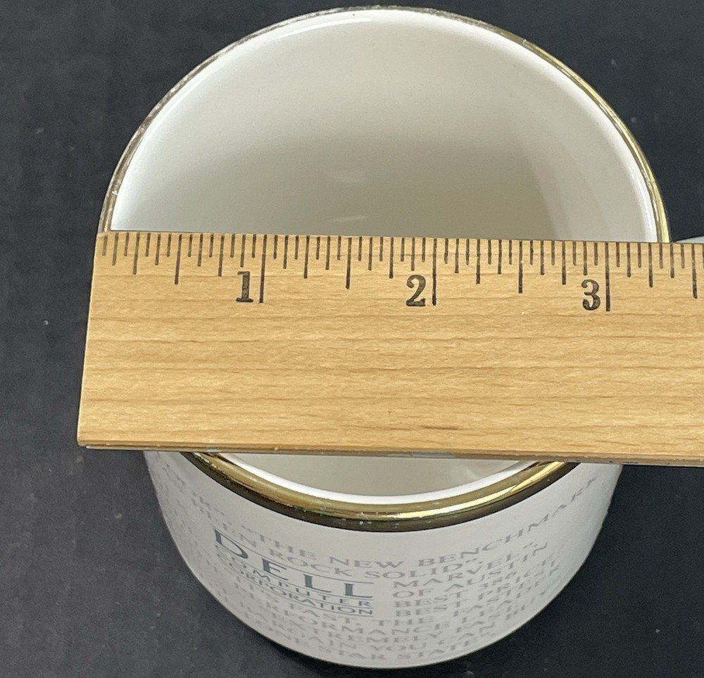 Vintage Dell Computer Corporation Ceramic Coffee Mug