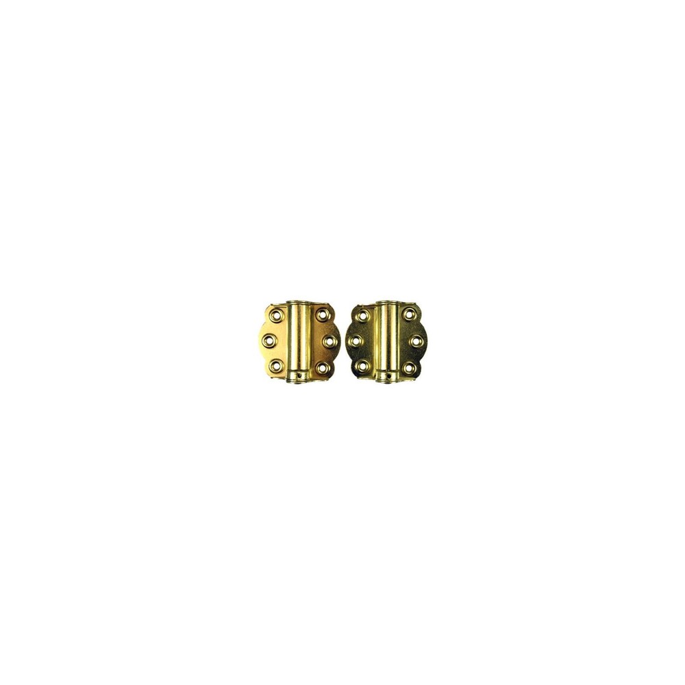 Wright Products V650 Adjustable Door Hinges, Brass, 2-3/4 In., 2-Pack - Quantity