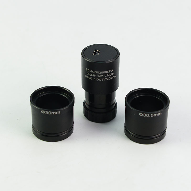 USB Digital Microscope Camera 2.0MP Digital Electronic Eyepiece Lens Set