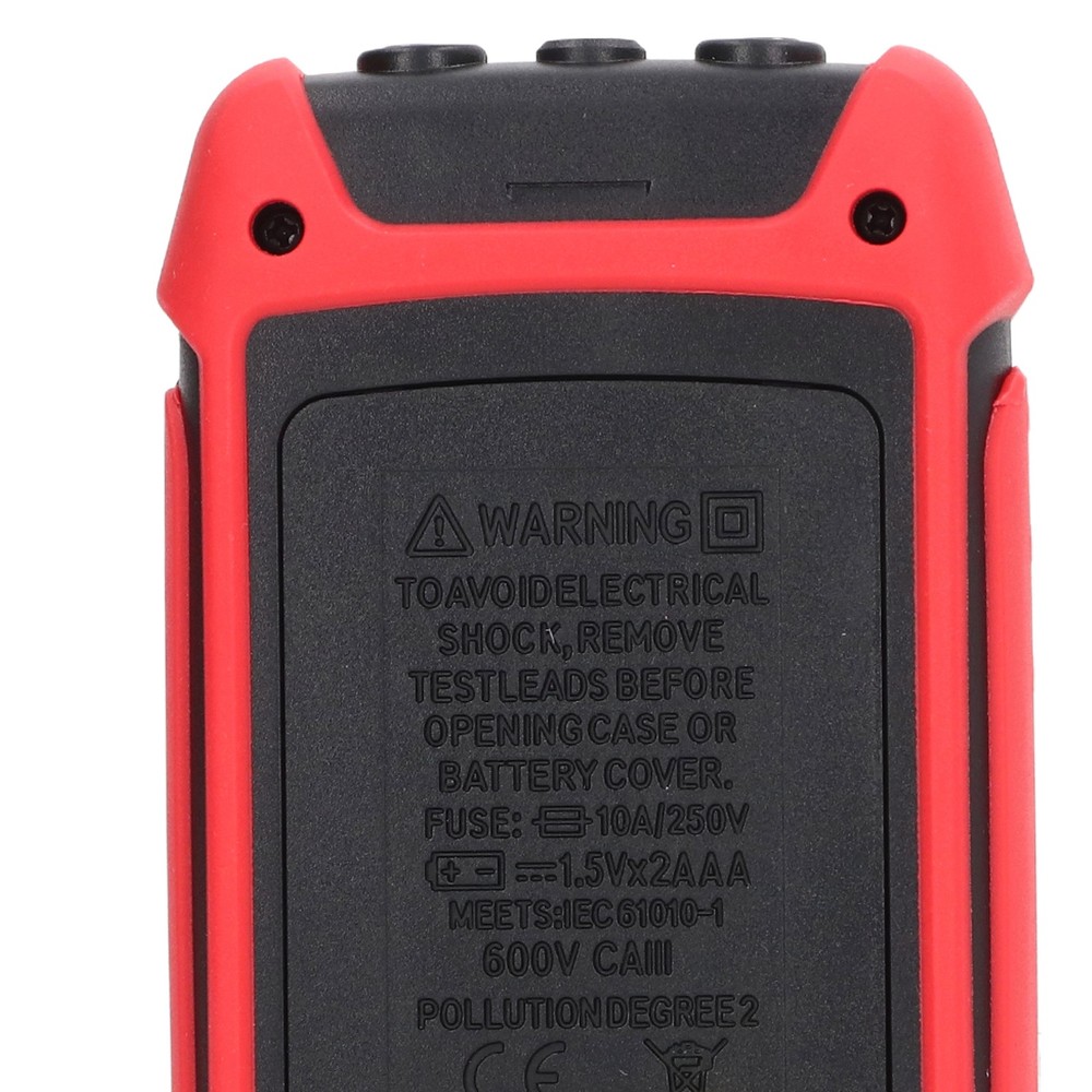 Digital Multimeter Anti Burning Automatic LCD Backlit NCV Volt Amp Meter FEI