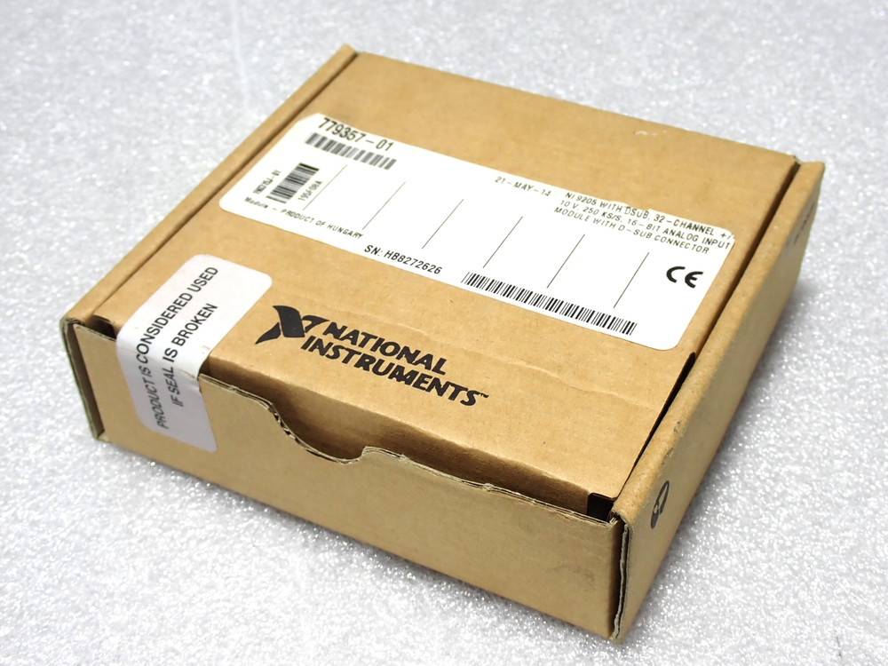 National Instruments NI 9205 Analog Input Module 32 Channels Sealed New