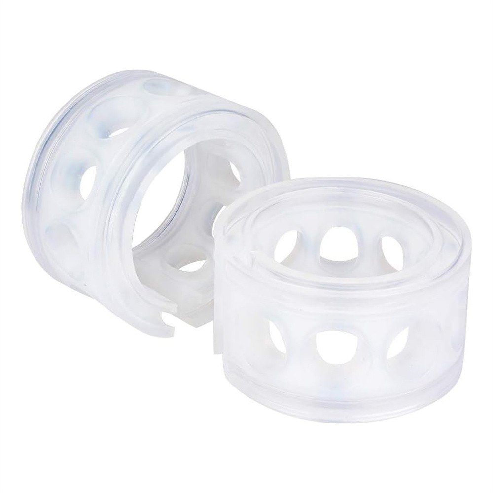 2Pcs Car Absorber Spring Bumper Transparent Shock Absorber Tool Set Retainer "B"