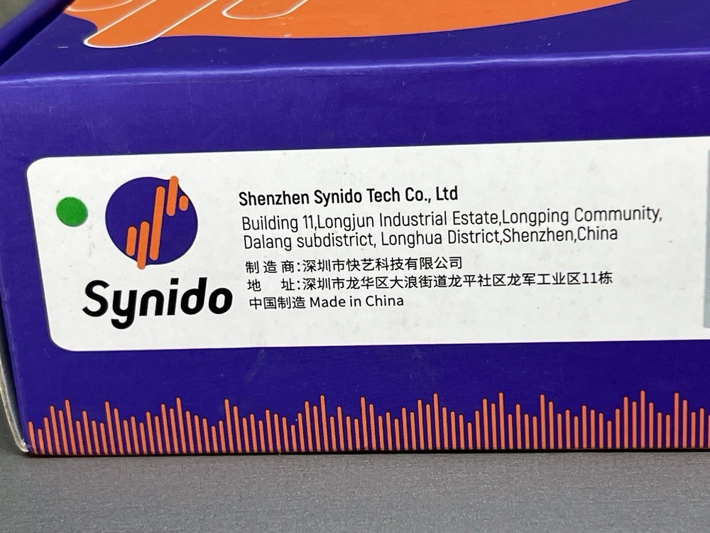 Synido LiveMix Duet Audio Interface Grey