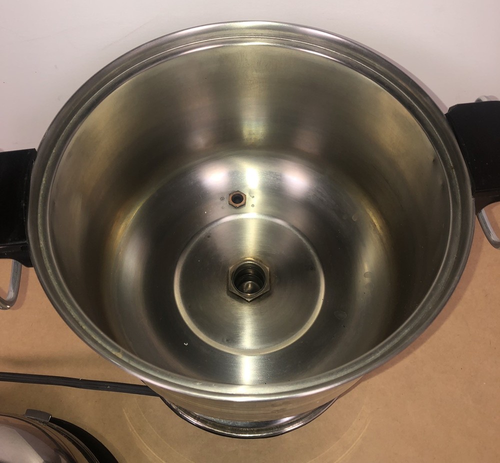 Farberware "SUPERFAST" Automatic Stainless Steel Coffee URN Percolator 36 cup