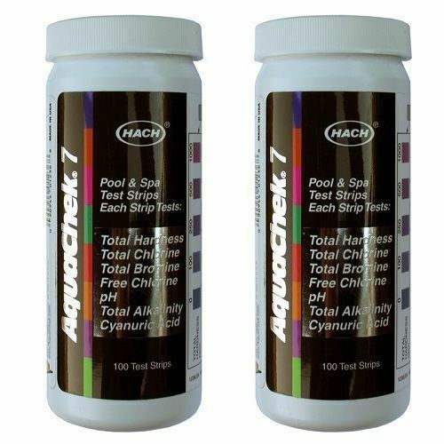 Aquacheck 7 pool & spa test strips 100 count 2 Pack 551236