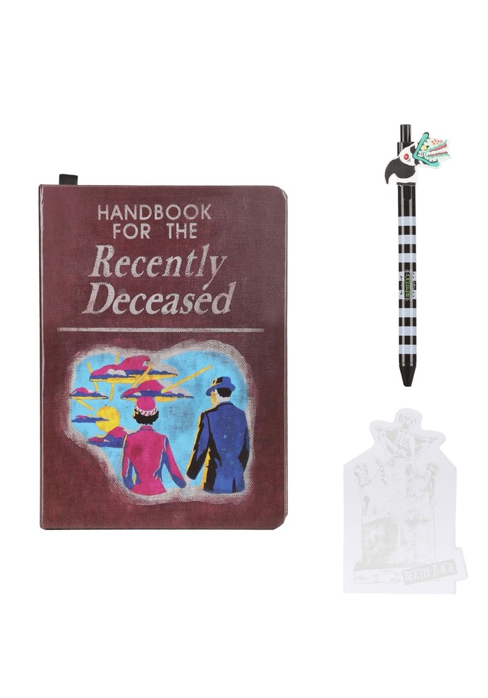Beetlejuice Recently Deceased Stationary Bundle