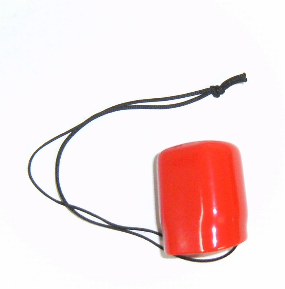 Scuba Diving Tank Valve Protector Cap w/Tie RED New!