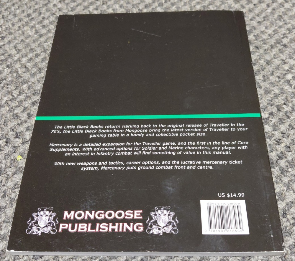 Traveller RPG - Mongoose - LBB1 Mercenary