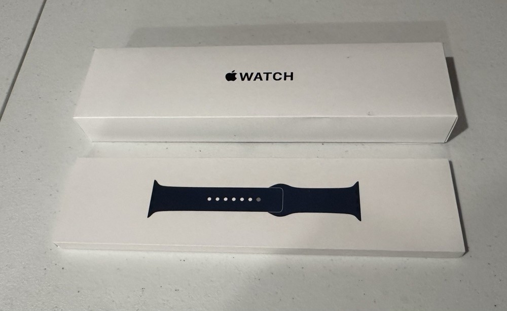 Apple Watch SE Silver Blue 40mm BOX ONLY