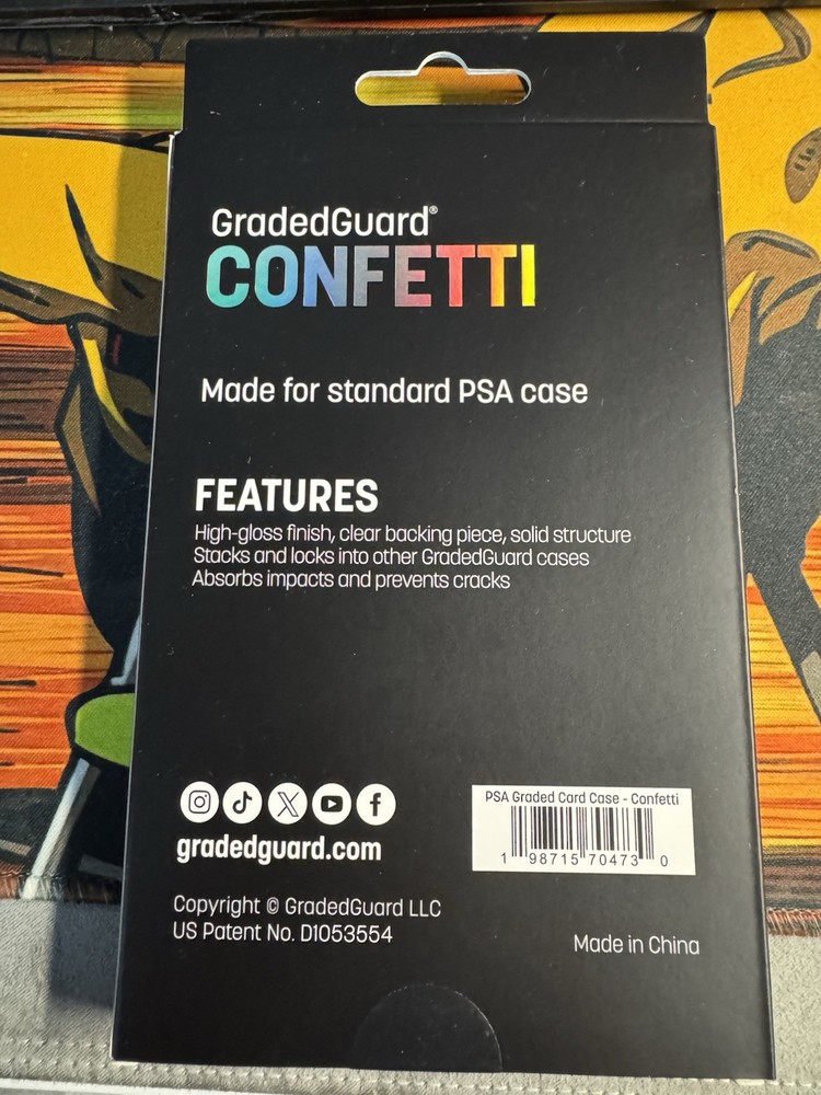 Confetti GradedGuard PSA Protective Card Case