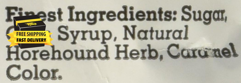 Old Fashioned Hard Candy, Horehound, 6 Ounce ⭐️⭐️⭐️⭐️⭐️