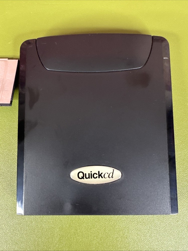 Quickcd PC Card Atapi Adapter w/ H-45 Quick PCMCIA Card & Cable Untested