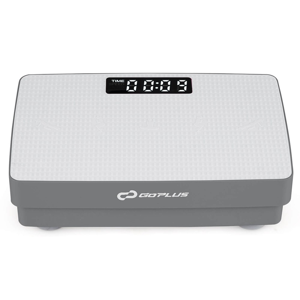 Vibration Plate Exercise Machine w/Gravity Sensor, Remote Control for Home Gym