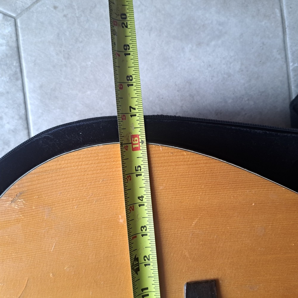 Lightweight Molded Acoustic Guitar Case - Excellent Condition