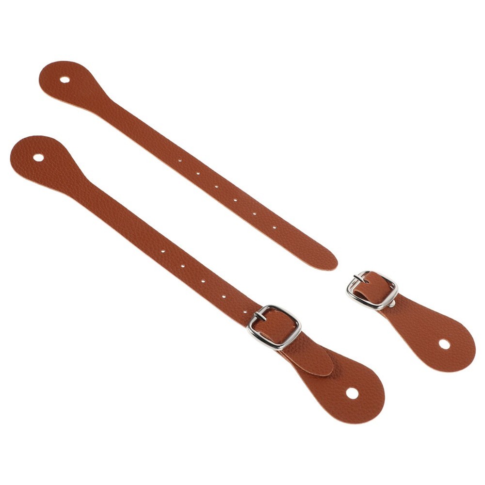 2 Pcs Boot Straps for Cowboy Boots Equestrian Adjustable Spur Elastic Belts