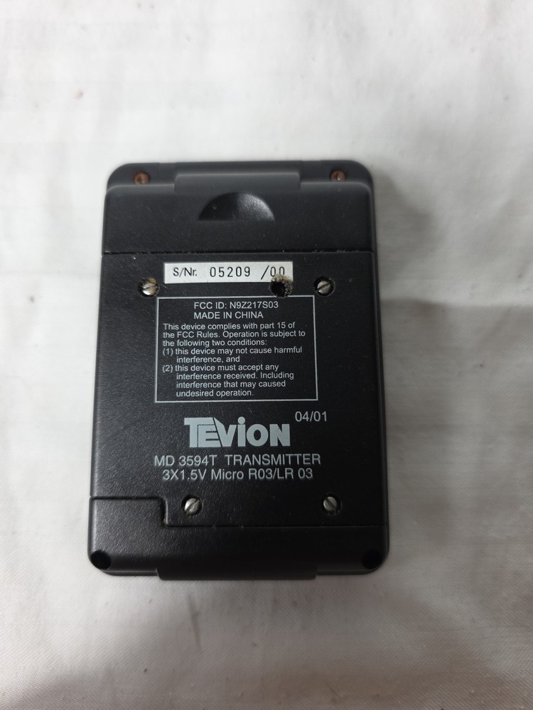 TEVION Transmitter 3594T Untested