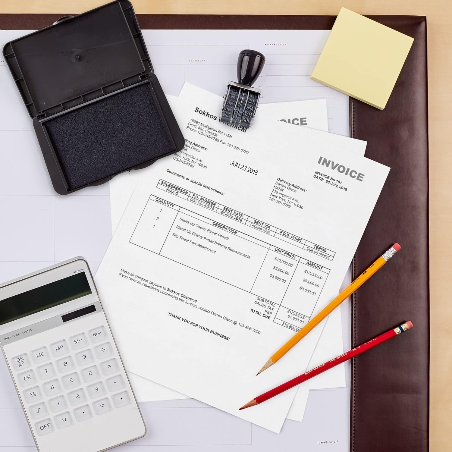 Carter's Stamp Pad Black Ink (21381) 166850 Black Ink Pad Rubber Stamp Foam Eco