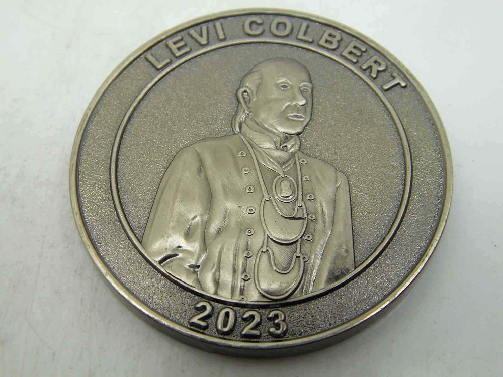 LEVI COLBERT CHICKASAW INKANA FOUNDATION CHALLENGE COIN
