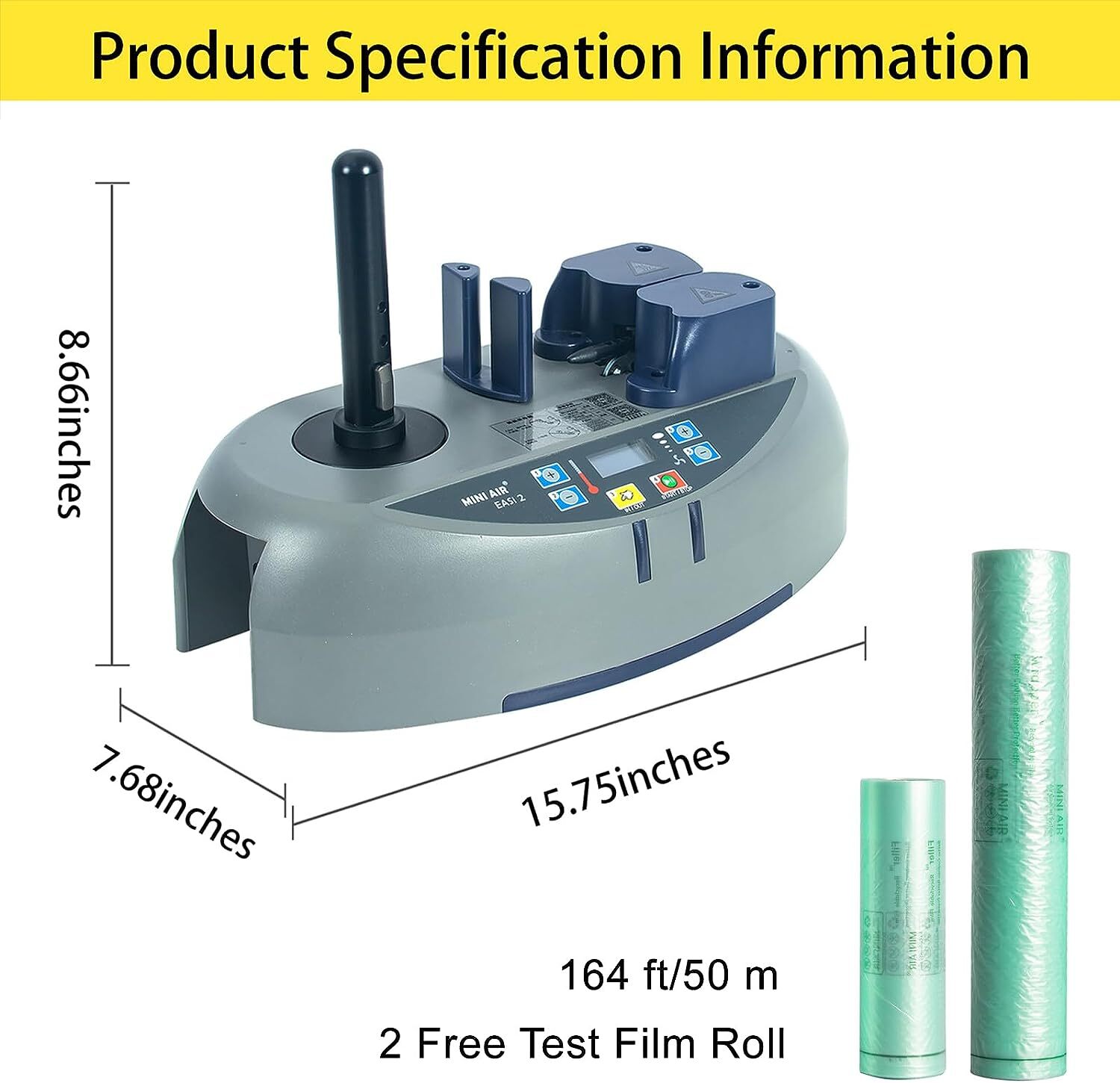 MINI AIR EASI Air Cushion Machine EA2 Air Pillow or Bubble Packaging 2nd Gen