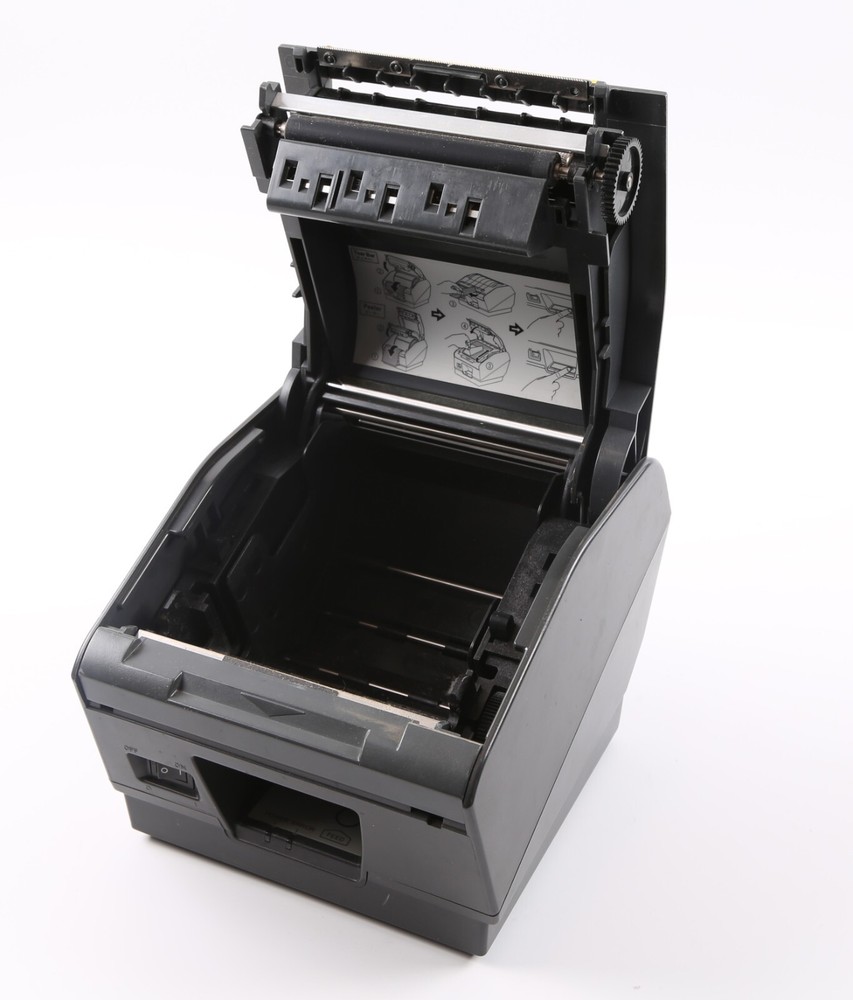 Star Micronics TSP800L Thermal Receipt/Label Printer, Charcoal