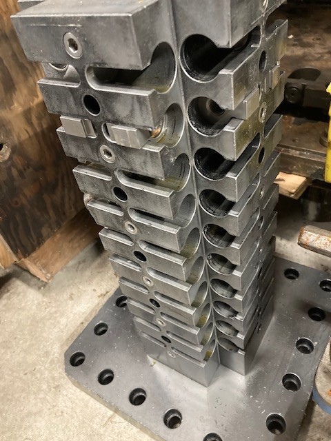 Techni-Grip CNC Tombstone 4 Sided Tombstone Column