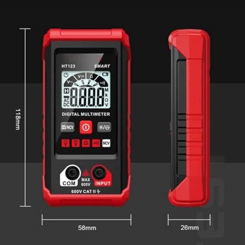 Ht Automatic Digital Multimeter,Tm-510 4000 Counts Smart Digital 1 PCS