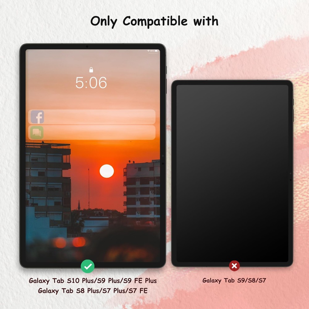 bersem 2 PACK Paperfeel Screen Protector Designed for Samsung Galaxy Tab S10...