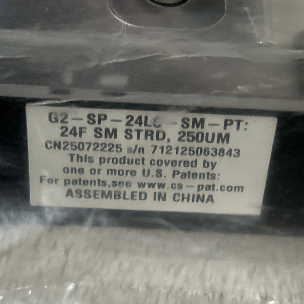 COMMSCOPE G2-SP-24LC-SM-PT NETWORKS STRUCTURED CABLING