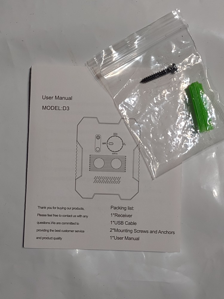 Anti Barking Device Ultrasonic Dog Barking Control Device Rechargeable Model:D3