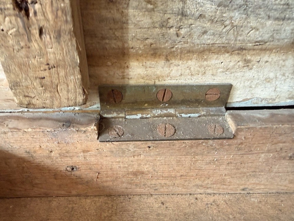 Vintage Antique Medium Wooden Storage Tools Watchmakers Engineers Box Rustic