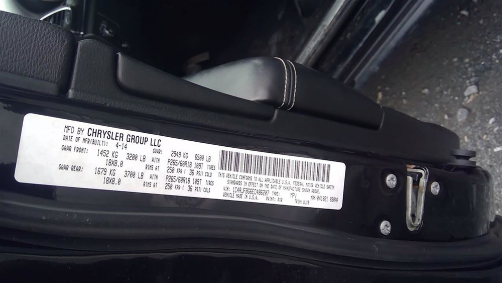 GRANDCHER 2014 Transmission Shift 2048805