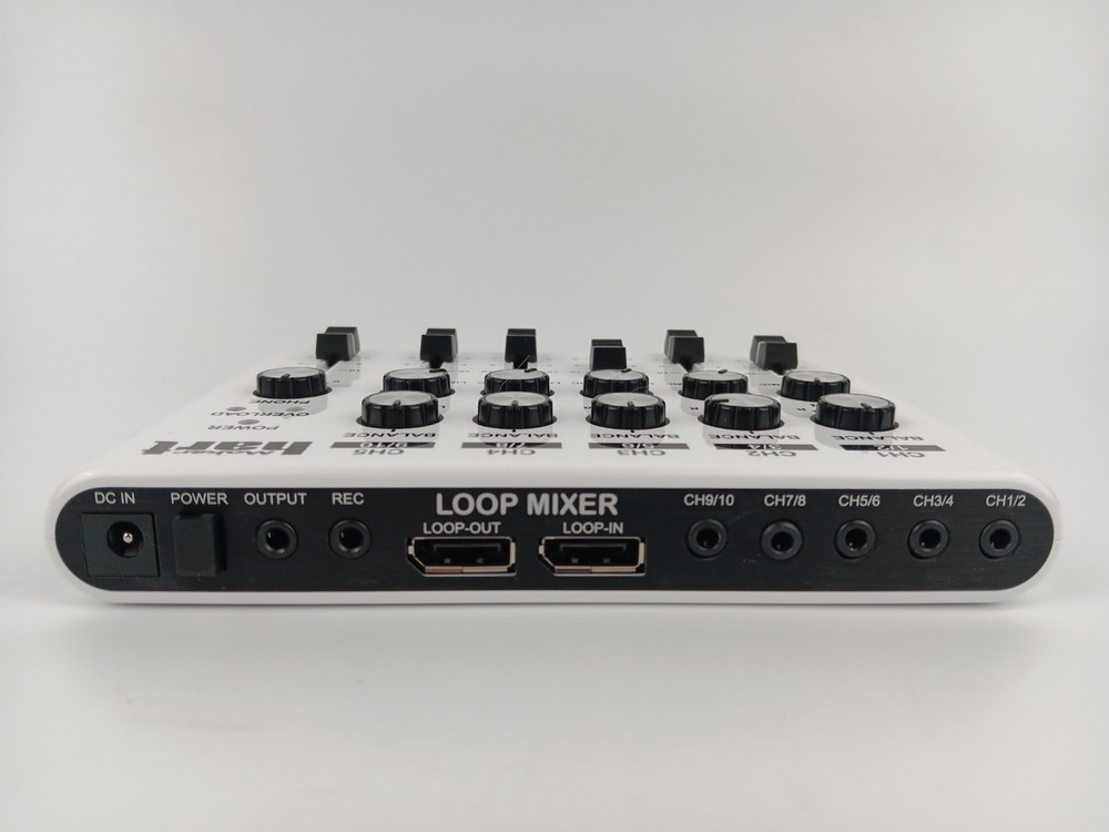 Maker Hart LOOP MIXER Portable Audio Mixer with 5 Channel Stereo Inputs