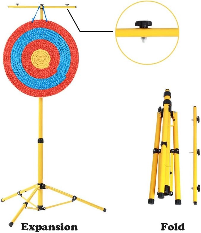 Backyard Archery Target Stand – Adjustable, Foldable, Free Shipping