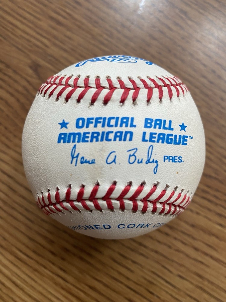 Tommy Henrich autographed ball.