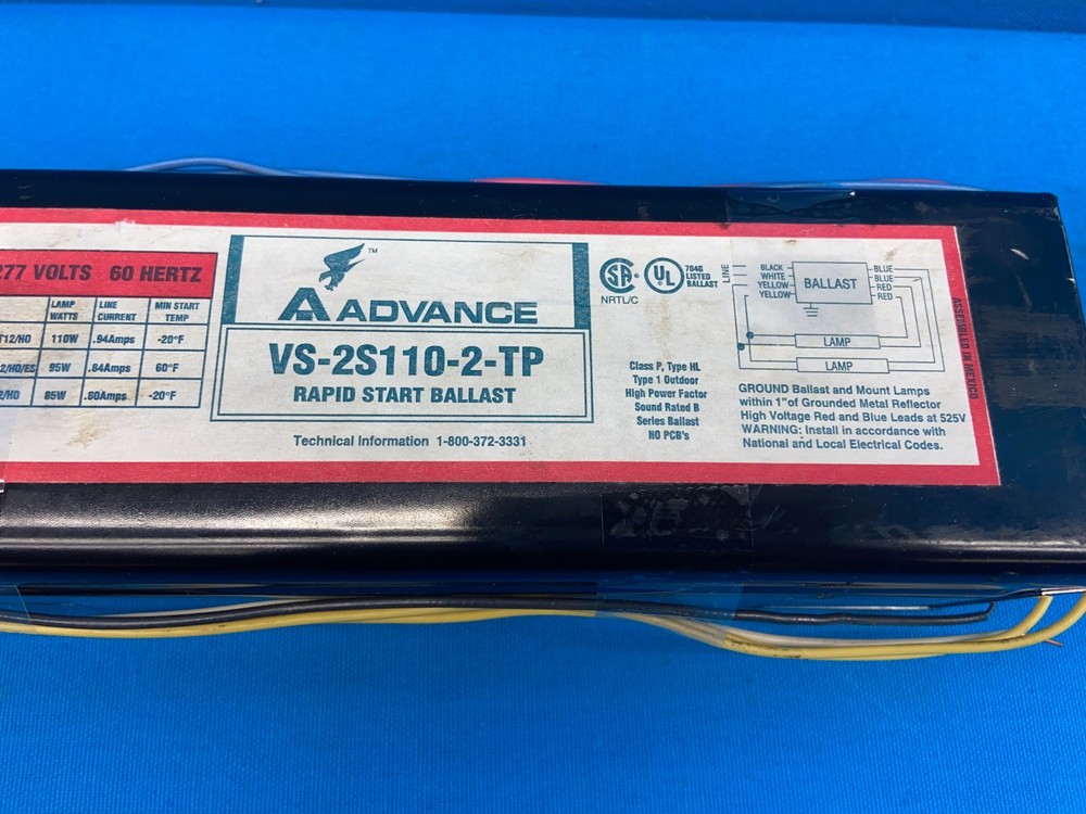 Advance VS-2S110-2-TP Class P Type HL Outdoor Ballast Ignition Transformer