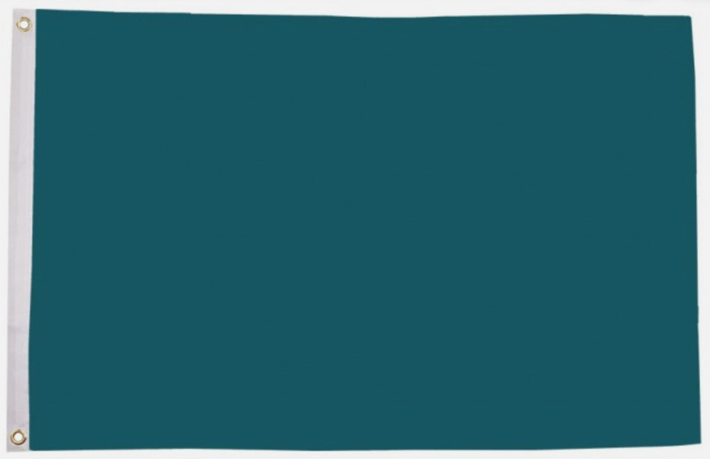 PLAIN TEAL TURQUOISE FLAG 3x2 feet polyester 90cm x 60cm flags