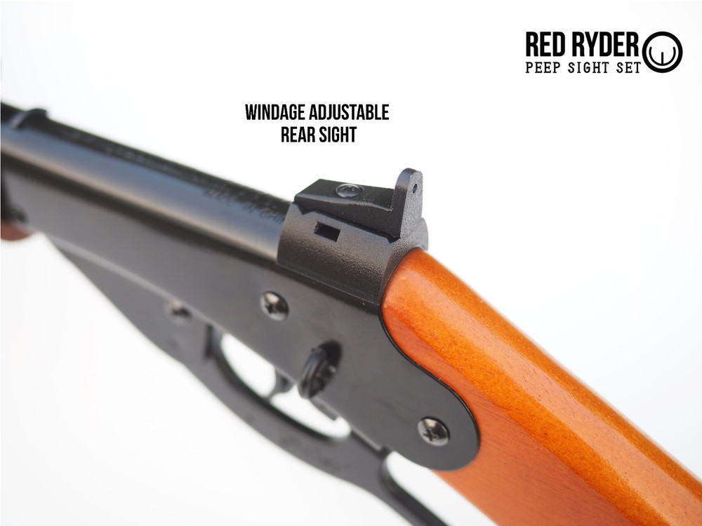 Daisy Red Ryder/ Buck 105 Peep Sight Set - Elevation and Windage Adjustable