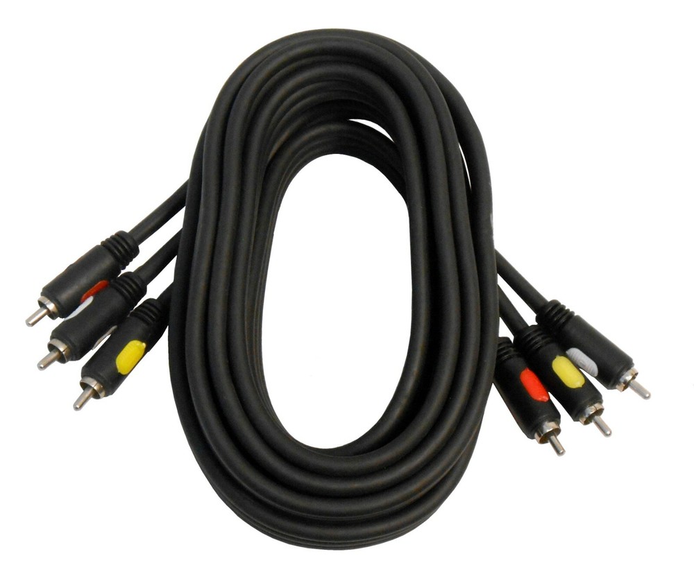 Audio2000'S ADC2116 Audio Video Cables with RCA Connectors - New