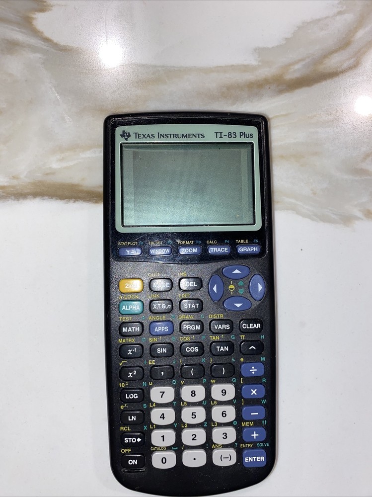 Texas Instruments TI-83 Plus Graphing Scientific Calculator Tested and Working