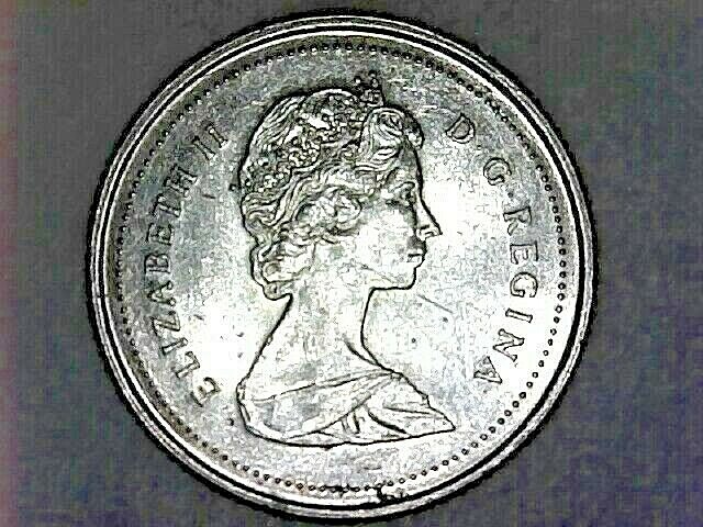 Canada 1985 .10cent Nickel COMPOSITION COIN--KM# 77