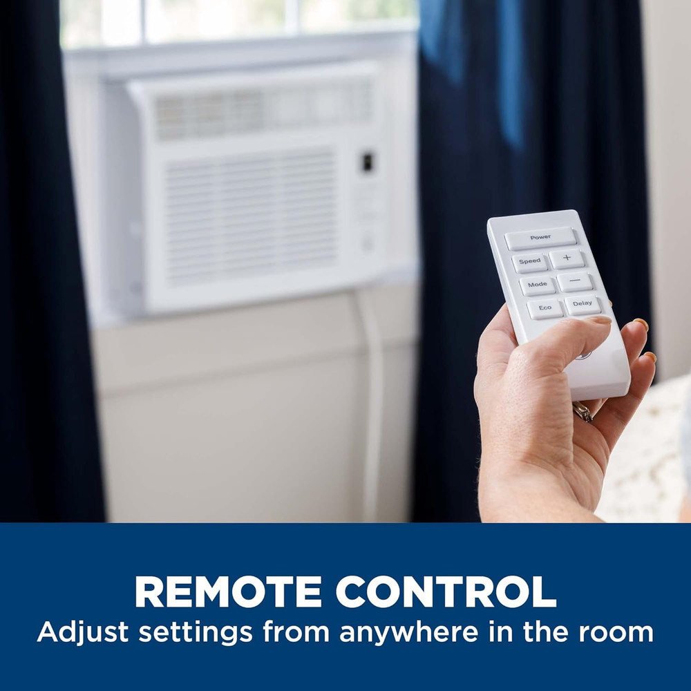 Electronic Window Air Conditioner 6000 BTU, Efficient Cooling for Smaller Areas