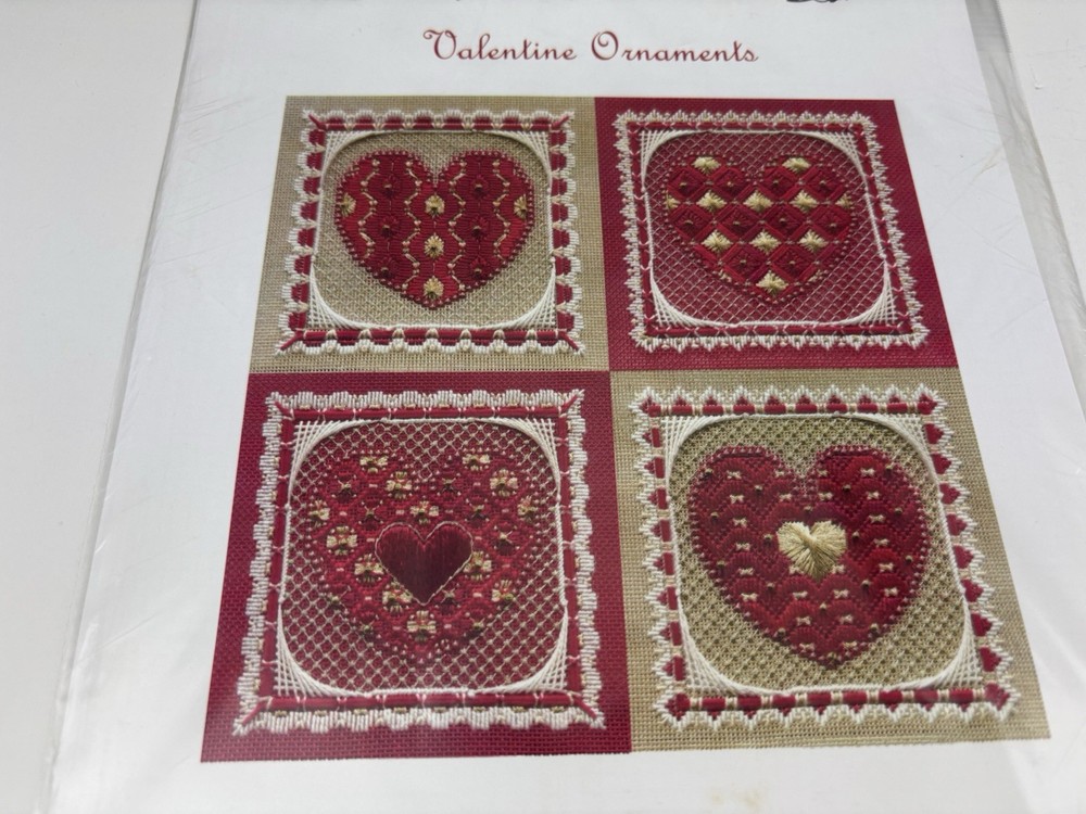 Laura Perin Design Sampler Collection Valentine Ornament Needlepoint Pattern 2S