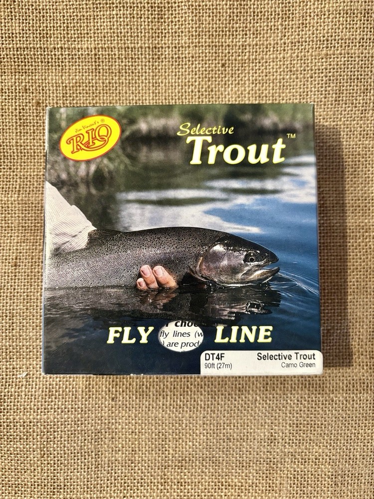 Rio Selective Trout Fly Line Camo Green