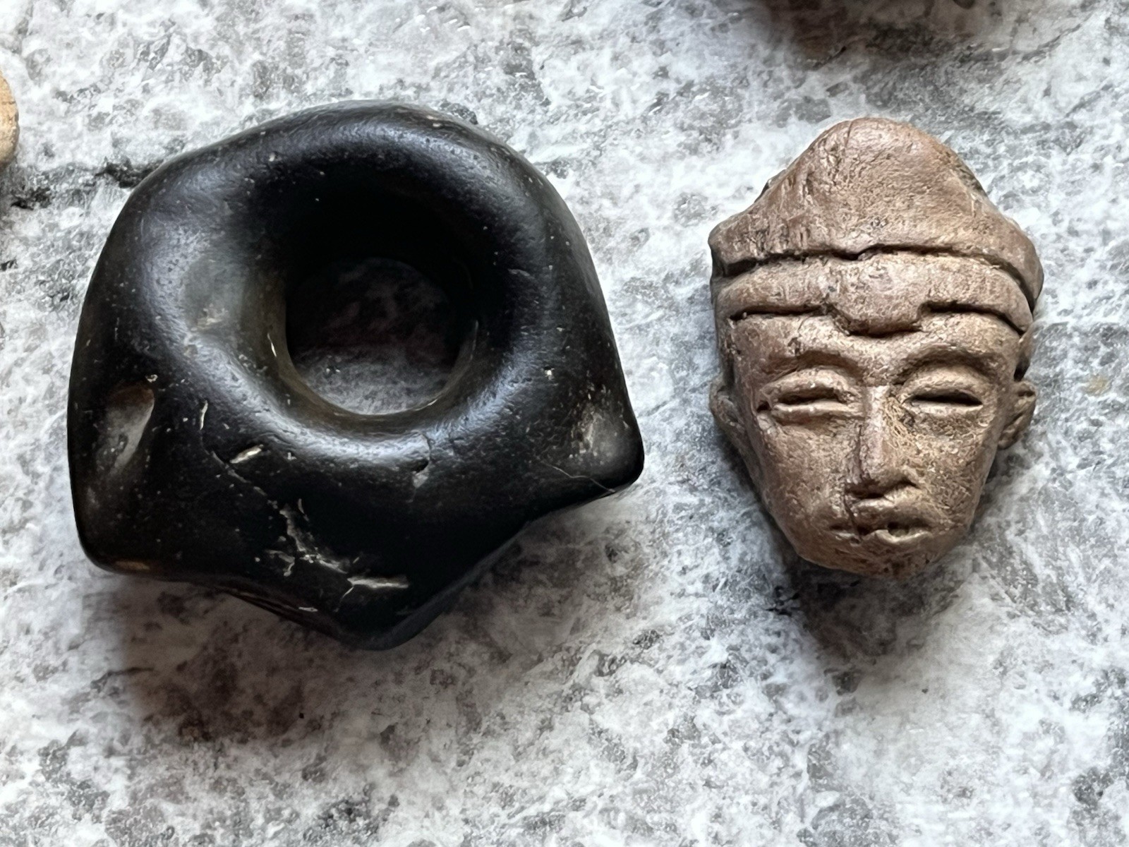 15 Teotihuacan Ancient Artifacts PreColumbian Pendant Figures Heads Beads Mayan