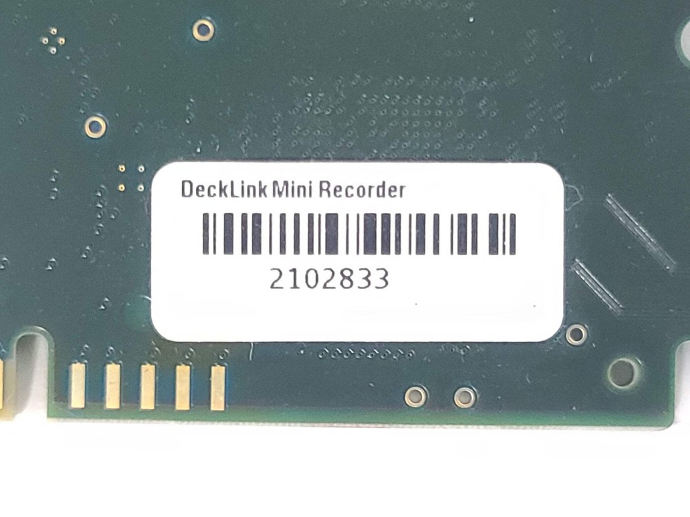 Blackmagic Design BMDPCB217D1 DeckLink Mini Recorder (C2018-664)