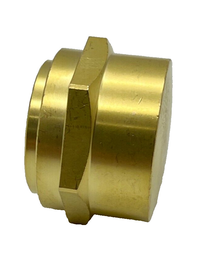 BRASS 1"-24 Springer Top Tree Steering Stem Nut 353b