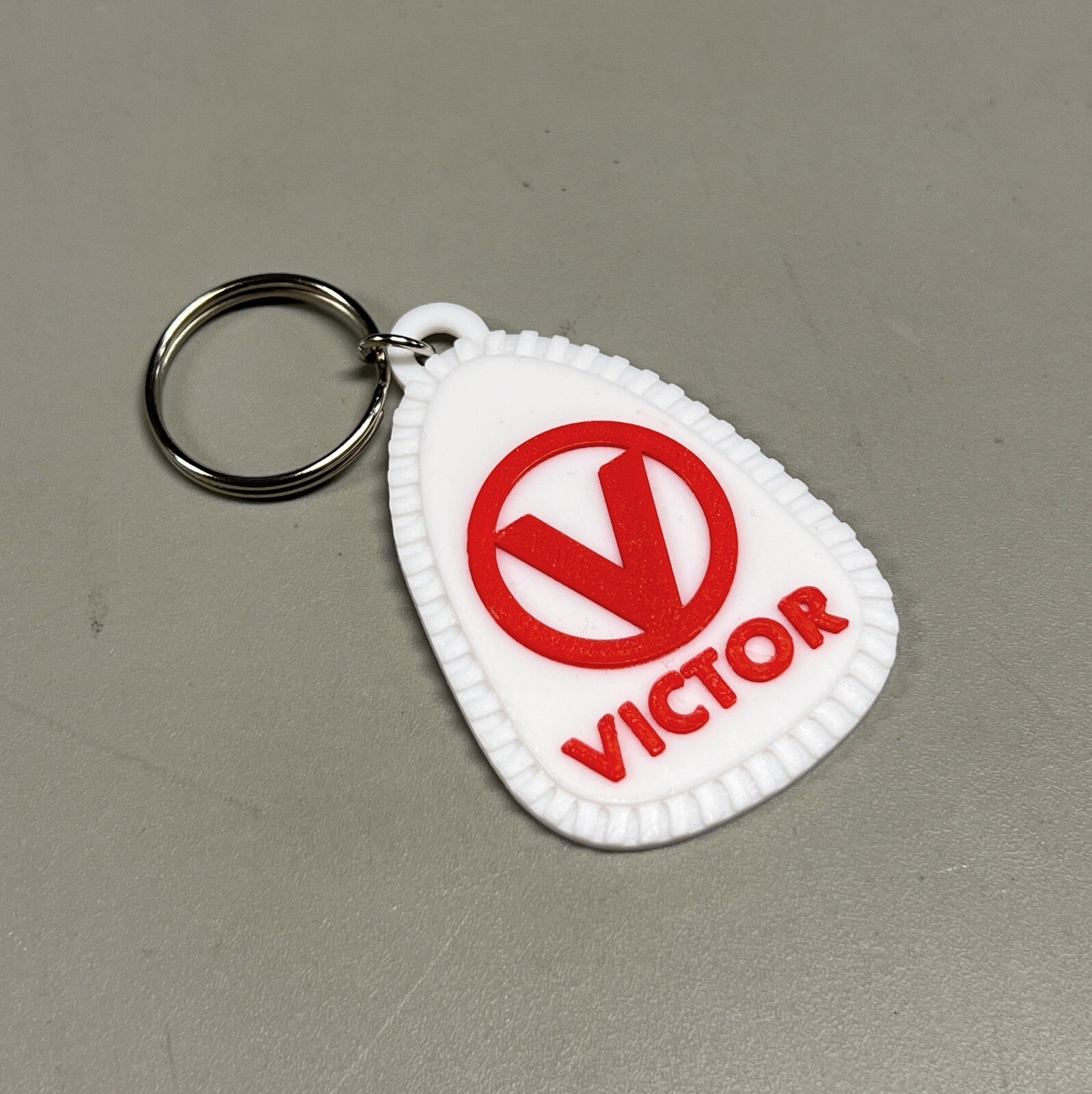 Christine V Victor Keyring Replica Movie 1983 Prop 1958 PLYMOUTH FURY