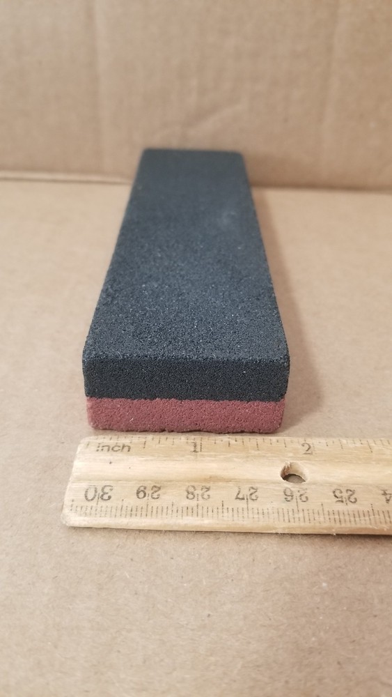Black & Red Sharpening Stone , VGC