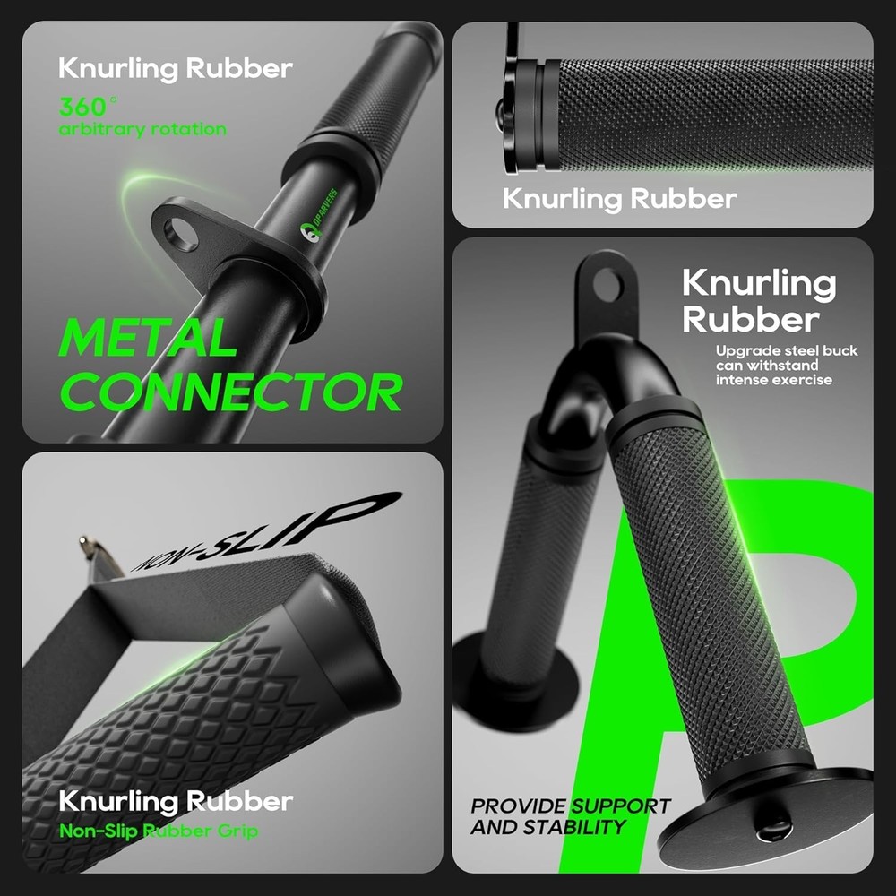 Cable machine accessories for home gym