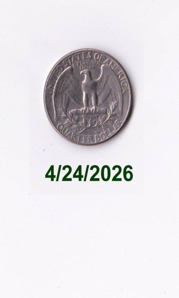 1971D WASHINGTON QUARTER SEMI-KEY!Circulated!